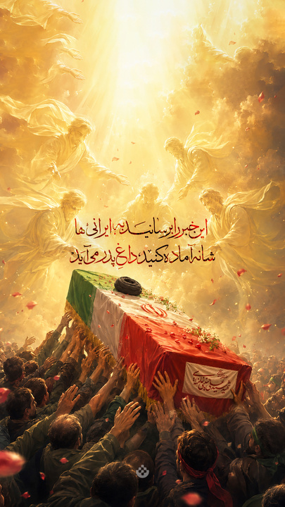 وداع با رهبر شهید