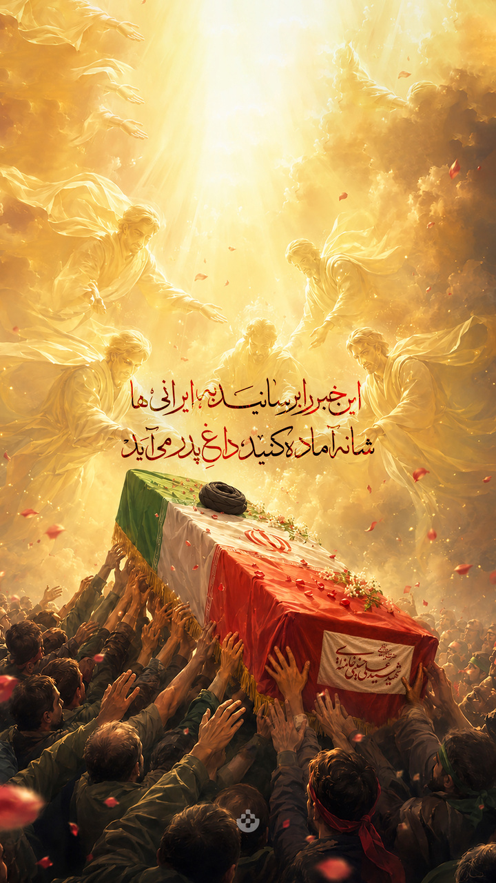 وداع با رهبر شهید