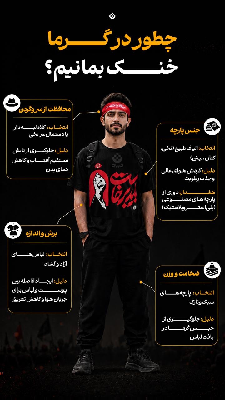 چطور در گرما خنک بمانیم؟