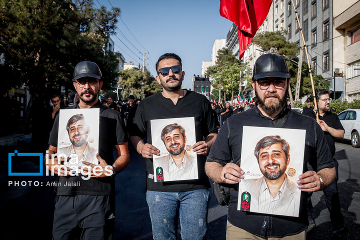 تشییع پیکر شهید «مصباح‌الهدی باقری‌کنی»