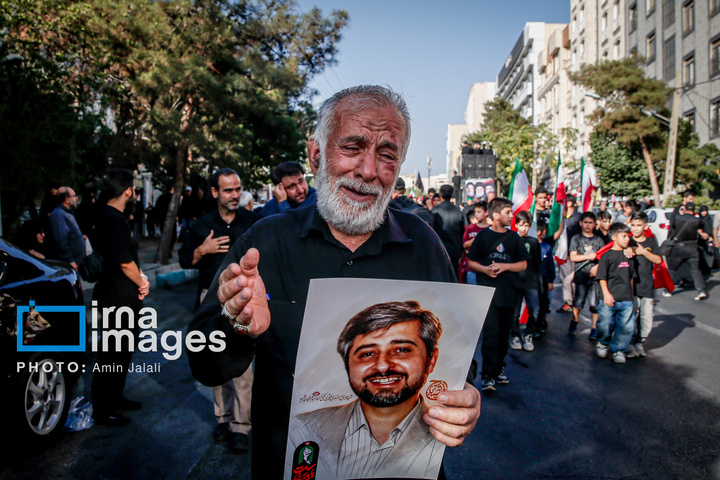 تشییع پیکر شهید «مصباح‌الهدی باقری‌کنی»