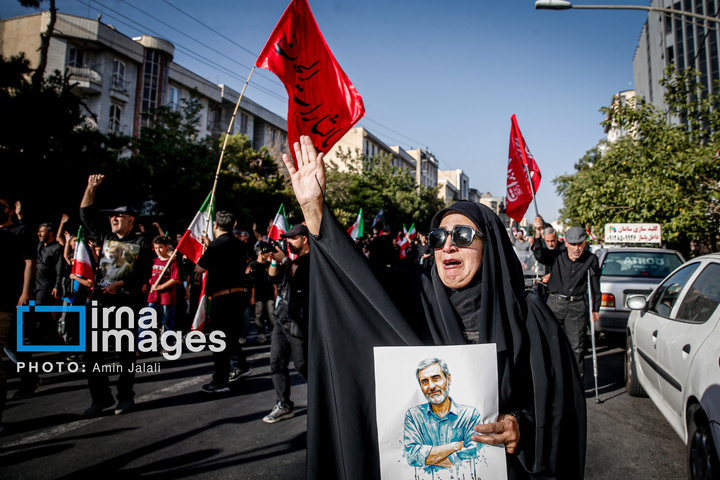 تشییع پیکر شهید «مصباح‌الهدی باقری‌کنی»