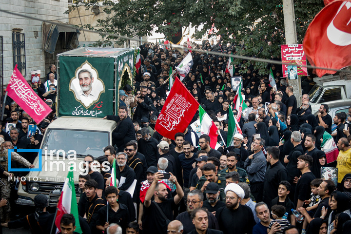 تشییع پیکر شهید «مصباح‌الهدی باقری‌کنی»