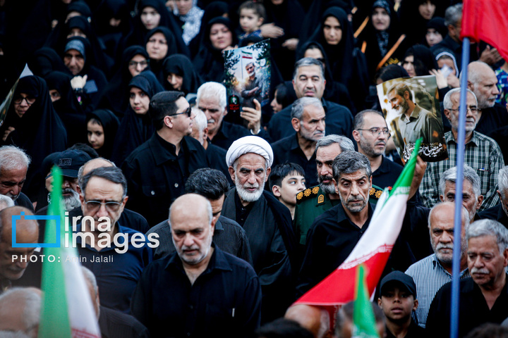 تشییع پیکر شهید «مصباح‌الهدی باقری‌کنی»