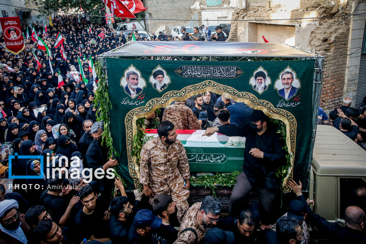 تشییع پیکر شهید «مصباح‌الهدی باقری‌کنی»