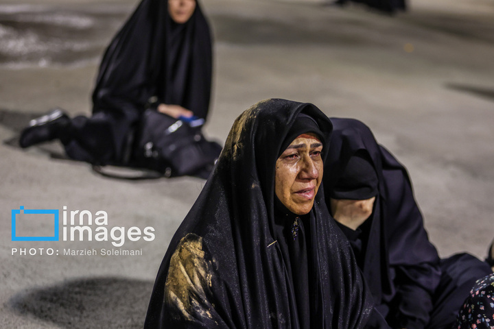 ساعاتی قبل از آغاز مراسم وداع با رهبر شهید انقلاب