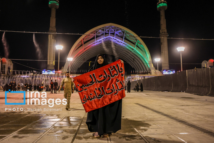ساعاتی قبل از آغاز مراسم وداع با رهبر شهید انقلاب