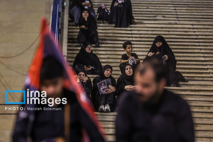 ساعاتی قبل از آغاز مراسم وداع با رهبر شهید انقلاب