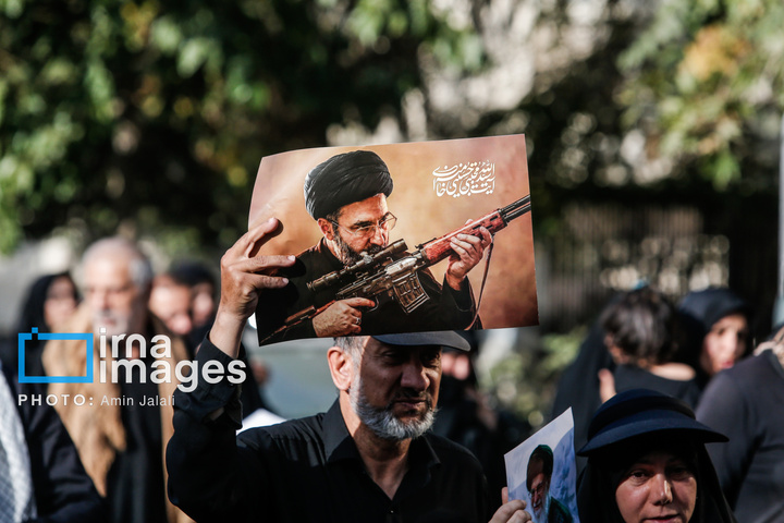 مراسم وداع با رهبر شهید انقلاب