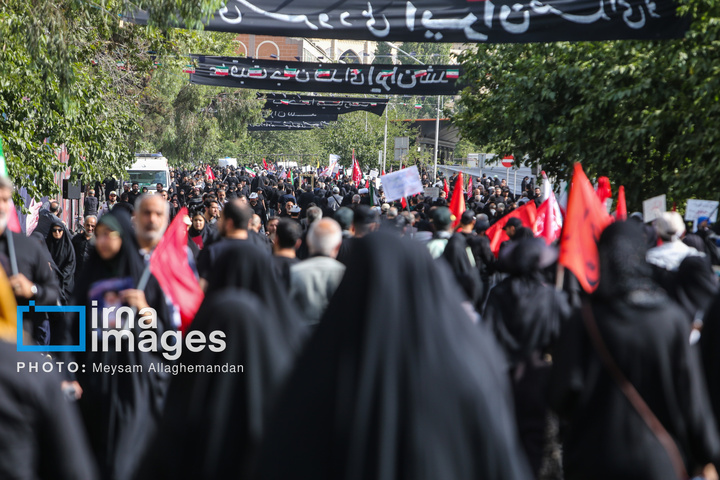 مراسم وداع با رهبر شهید انقلاب