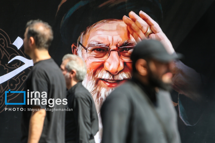 مراسم وداع با رهبر شهید انقلاب