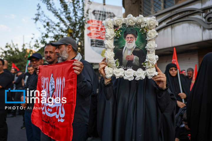 قاب‌هایی از مراسم تشییع پیکر مطهر رهبر شهید انقلاب در تهران