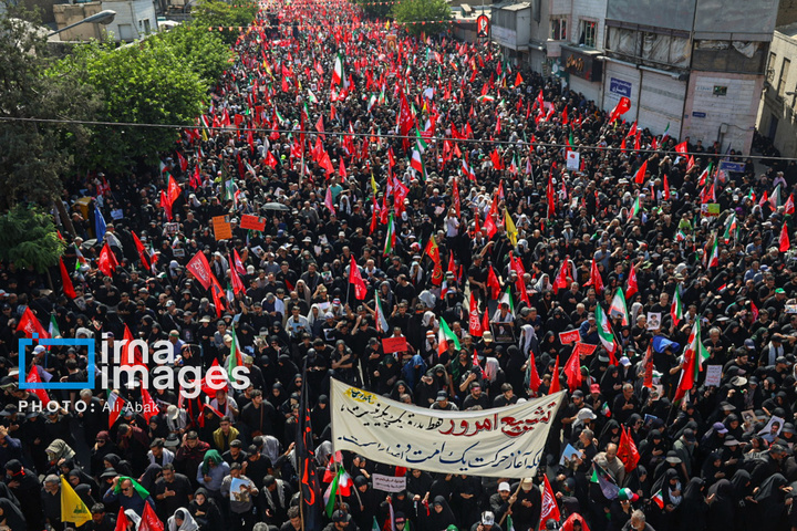 مراسم تشییع پیکر مطهر رهبر شهید انقلاب