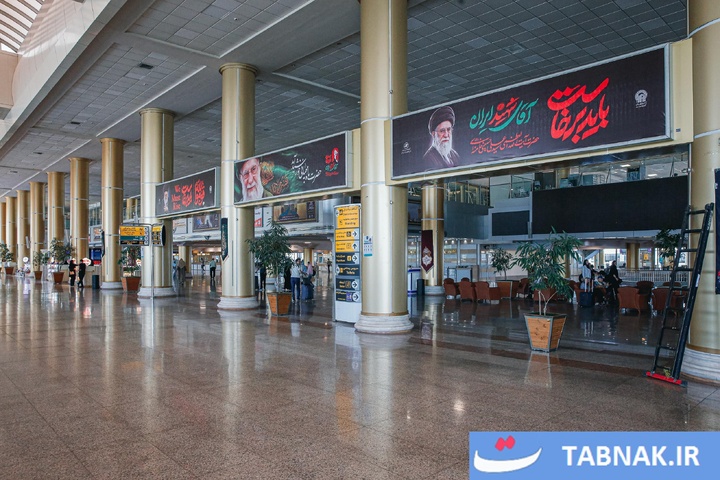 مشهد در آستانه مراسم تشییع؛ از فرودگاه تا حرم