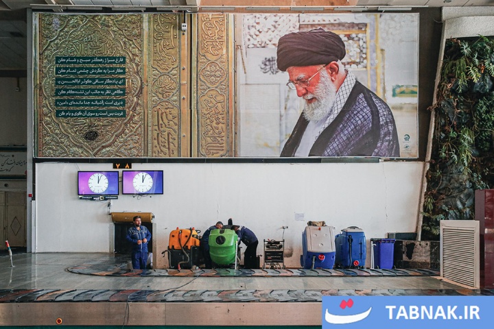 مشهد در آستانه مراسم تشییع؛ از فرودگاه تا حرم