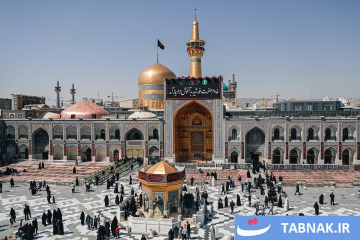 مشهد در آستانه مراسم تشییع؛ از فرودگاه تا حرم