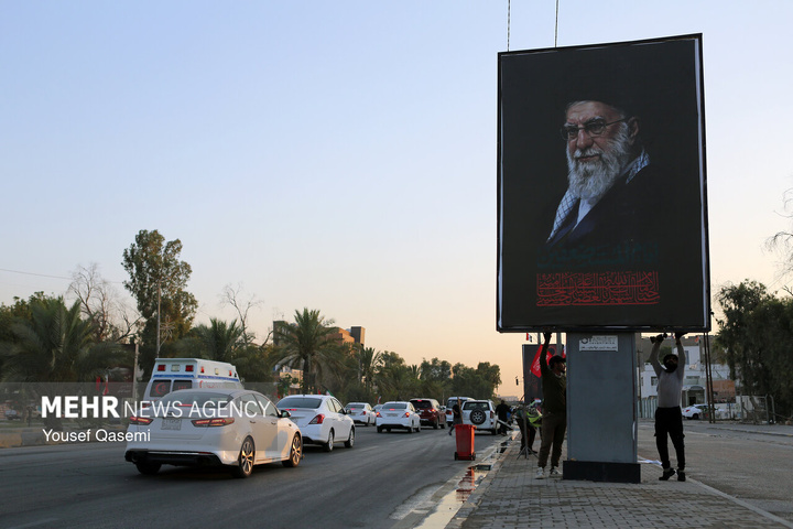 آماده‌سازی شهر نجف برای تشییع رهبر شهید