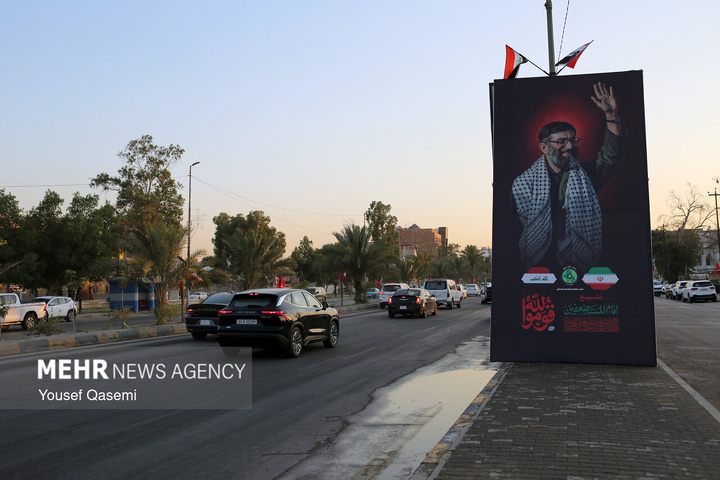 آماده‌سازی شهر نجف برای تشییع رهبر شهید