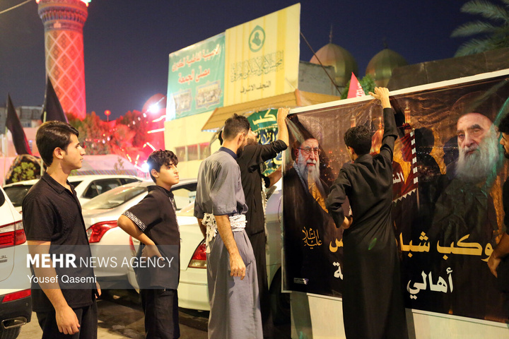 آماده‌سازی شهر نجف برای تشییع رهبر شهید