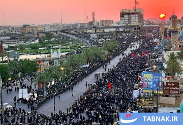 تشییع رهبر شهید ایران در نجف اشرف