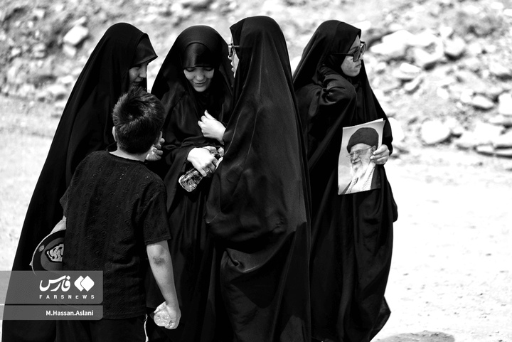 قم، غرق در سوگ؛ بدرقه باشکوه رهبر شهید انقلاب در میان خیل عزاداران