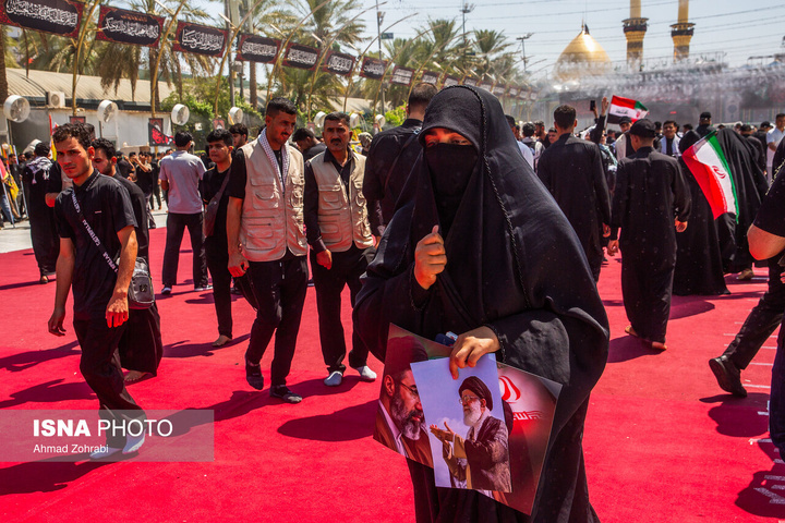 کربلا در آستانه برگزاری تشییع رهبر شهید انقلاب