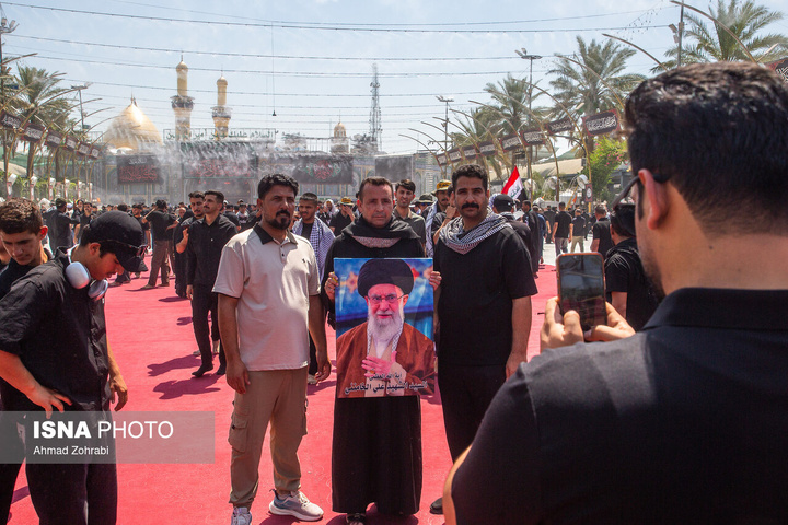 کربلا در آستانه برگزاری تشییع رهبر شهید انقلاب