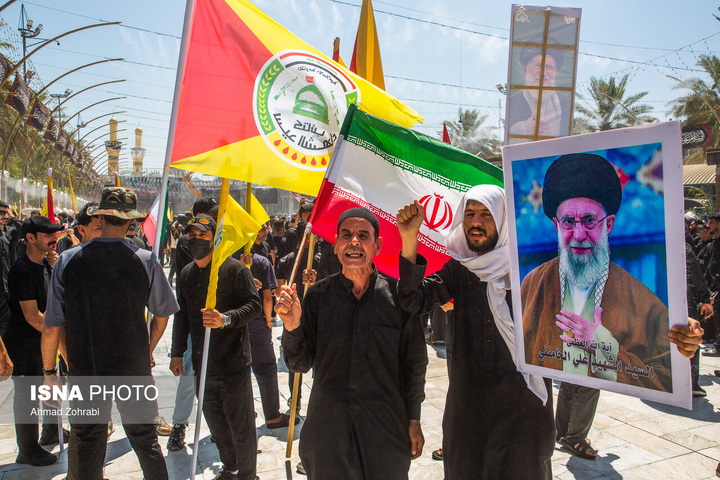 کربلا در آستانه برگزاری تشییع رهبر شهید انقلاب