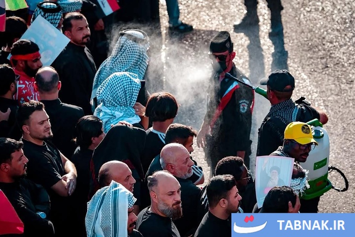 تشییع رهبر شهید ایران در نجف اشرف