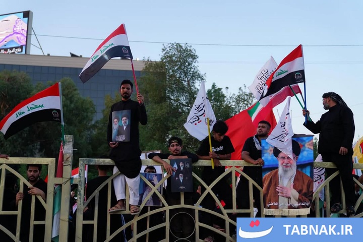 تشییع رهبر شهید ایران در نجف اشرف