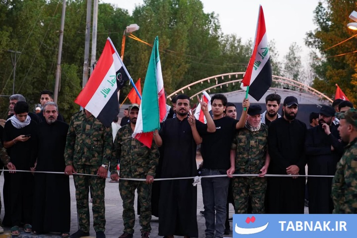 تشییع رهبر شهید ایران در نجف اشرف