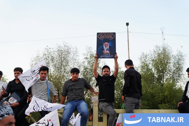 تشییع رهبر شهید ایران در نجف اشرف