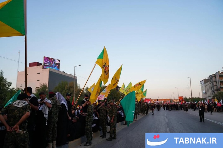 تشییع رهبر شهید ایران در نجف اشرف