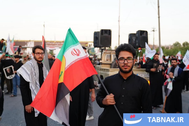 تشییع رهبر شهید ایران در نجف اشرف
