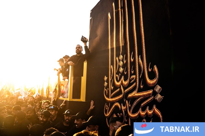 تشییع رهبر شهید ایران در نجف اشرف