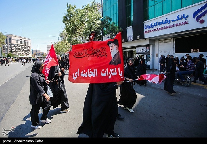 مشهدالرضا در آستانه تشییع پیکر رهبر شهید انقلاب