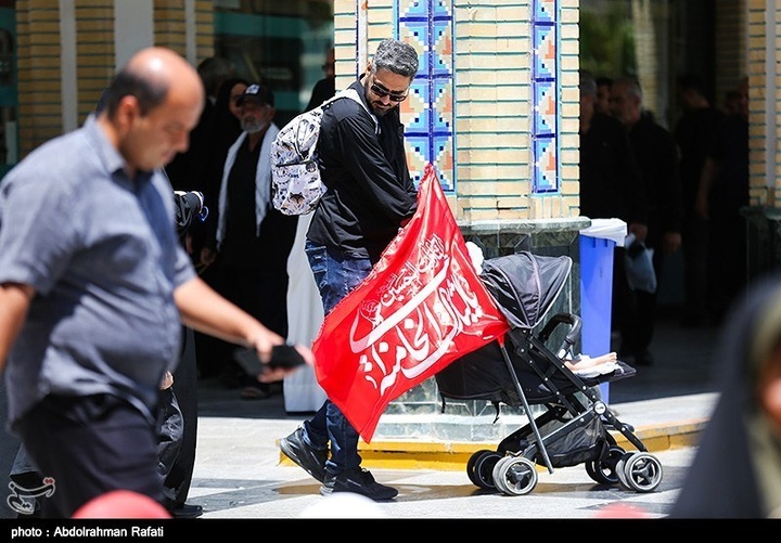 مشهدالرضا در آستانه تشییع پیکر رهبر شهید انقلاب