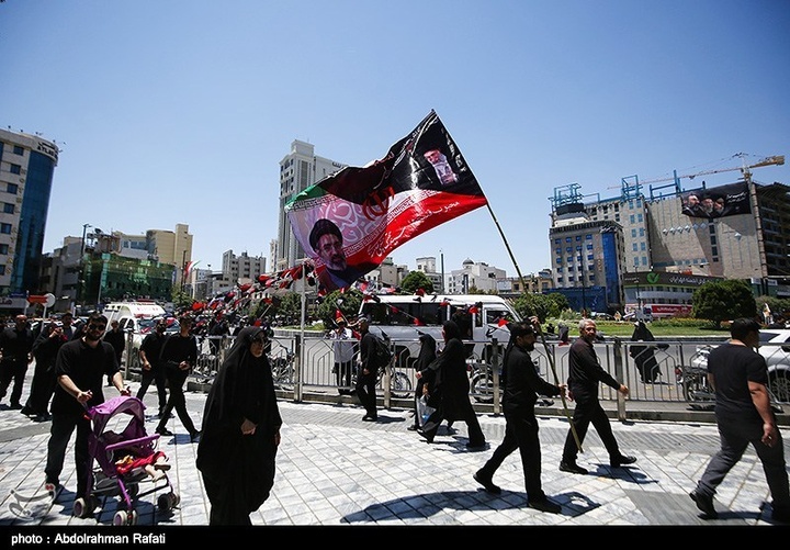 مشهدالرضا در آستانه تشییع پیکر رهبر شهید انقلاب