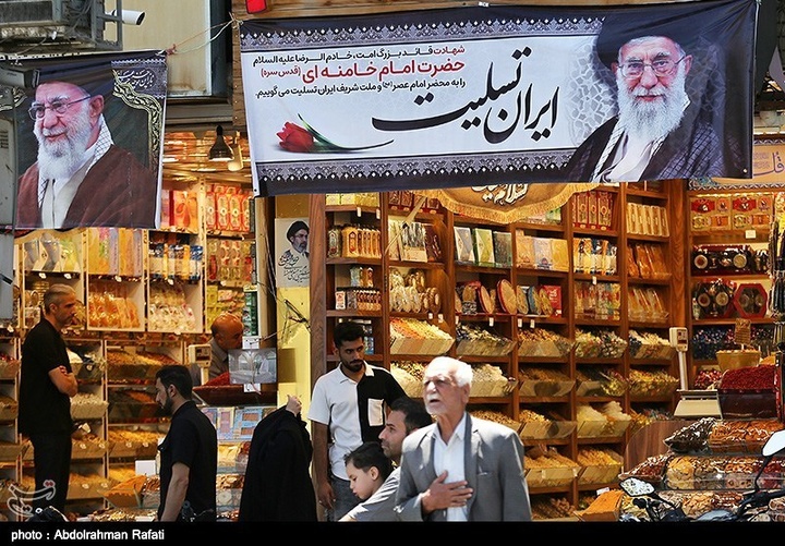 مشهدالرضا در آستانه تشییع پیکر رهبر شهید انقلاب