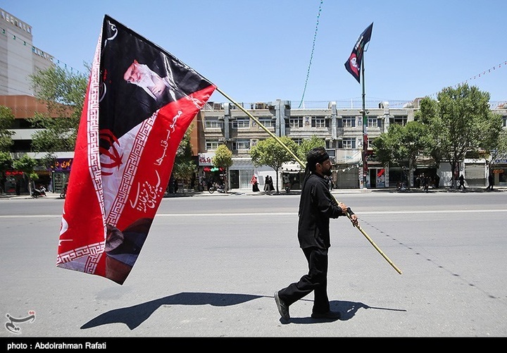 مشهدالرضا در آستانه تشییع پیکر رهبر شهید انقلاب