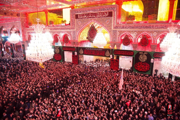 تصاویری از بدرقه امام مجاهد مسلمانان جهان و رهبر شهید مستضعفان حضرت آیت‌الله العظمی سیدعلی حسینی خامنه‌ای در حرم مطهر امام حسین علیه‌السلام