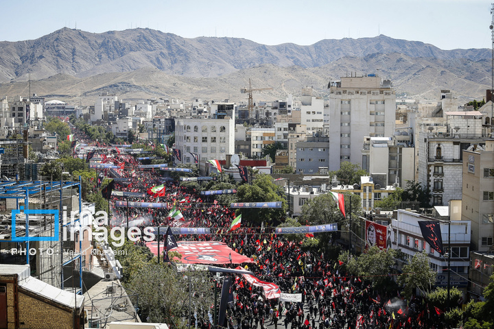 تشییع پیکر مطهر رهبر شهید انقلاب در مشهد - ۲