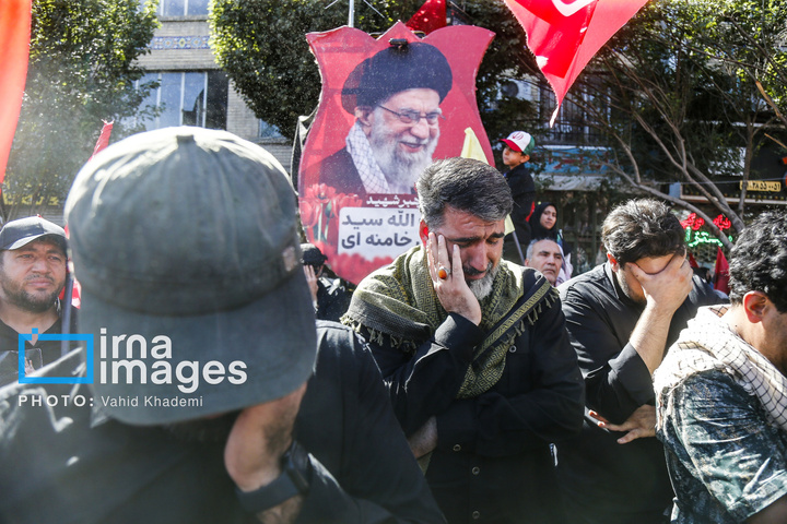 تشییع پیکر مطهر رهبر شهید انقلاب در مشهد - ۲