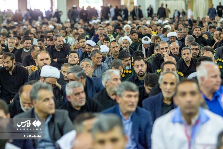 مراسم بزرگداشت قائد شهید حضرت امام خامنه‌ای در مصلای تبریز