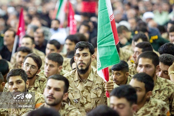 مراسم بزرگداشت قائد شهید حضرت امام خامنه‌ای در مصلای تبریز