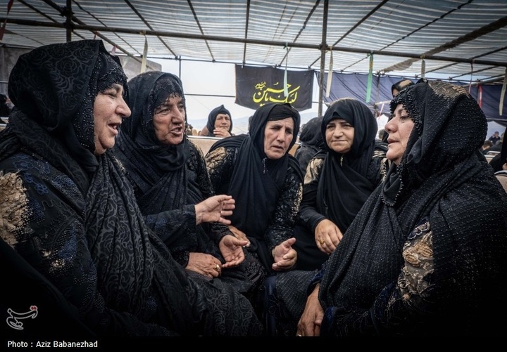 آیین سنتی «چَمَری» در سوگ رهبر شهید
