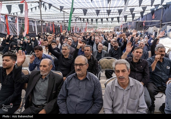 آیین سنتی «چَمَری» در سوگ رهبر شهید