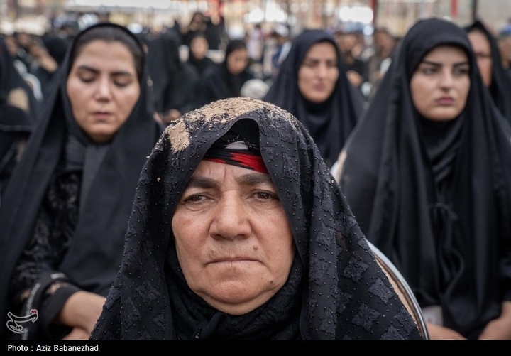 آیین سنتی «چَمَری» در سوگ رهبر شهید