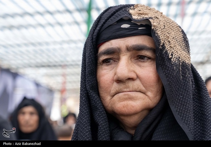 آیین سنتی «چَمَری» در سوگ رهبر شهید