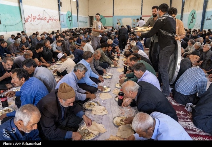 آیین سنتی «چَمَری» در سوگ رهبر شهید